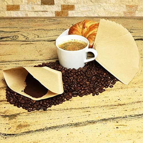 bacxigo #4 Cone Coffee Filters (Natural Unbleached, 100) - Image 2